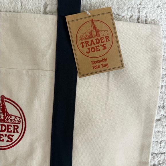 Trader Joe's Canvas Tote Bag - Picture 2 of 3